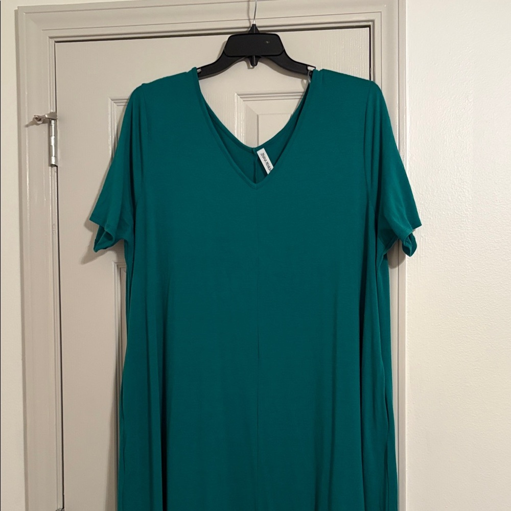 Zenana V neck Maxi